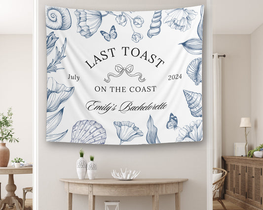 Coastal Grandma Banner Coastal Grandma Bachelorette Banner Custom Bachelorette Bannerbachelorette