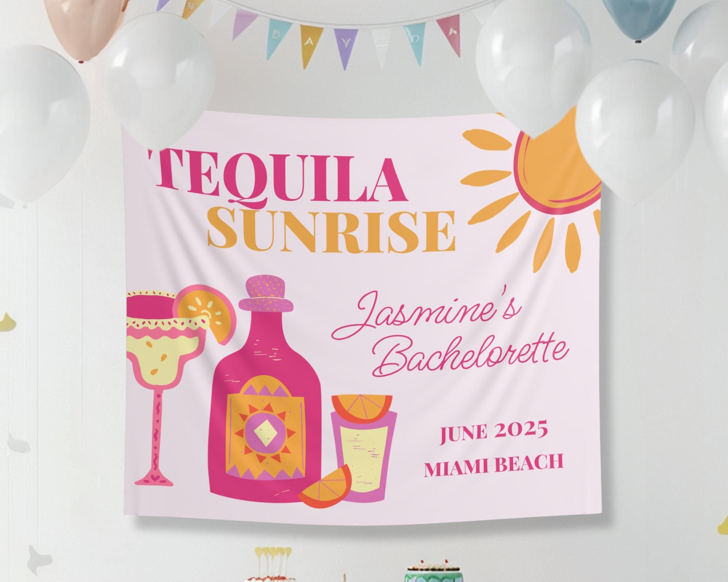 Tequila sunrise bachelorette theme, Tequila bachelorette,Tequila sunrise party,Save Water Drink Tequila,Tequila theme party,Tequila birthday