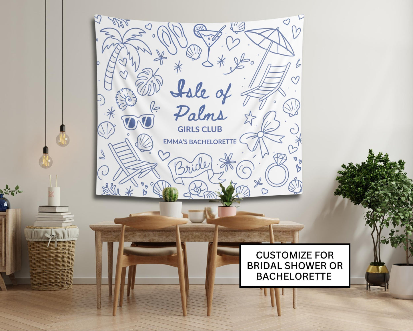 Last Toast on the Coast Banner, Custom Isle of Palms Bachelorette Sign, Coastal Bachelorette Party, Personalized Charleston Beach Backdrop